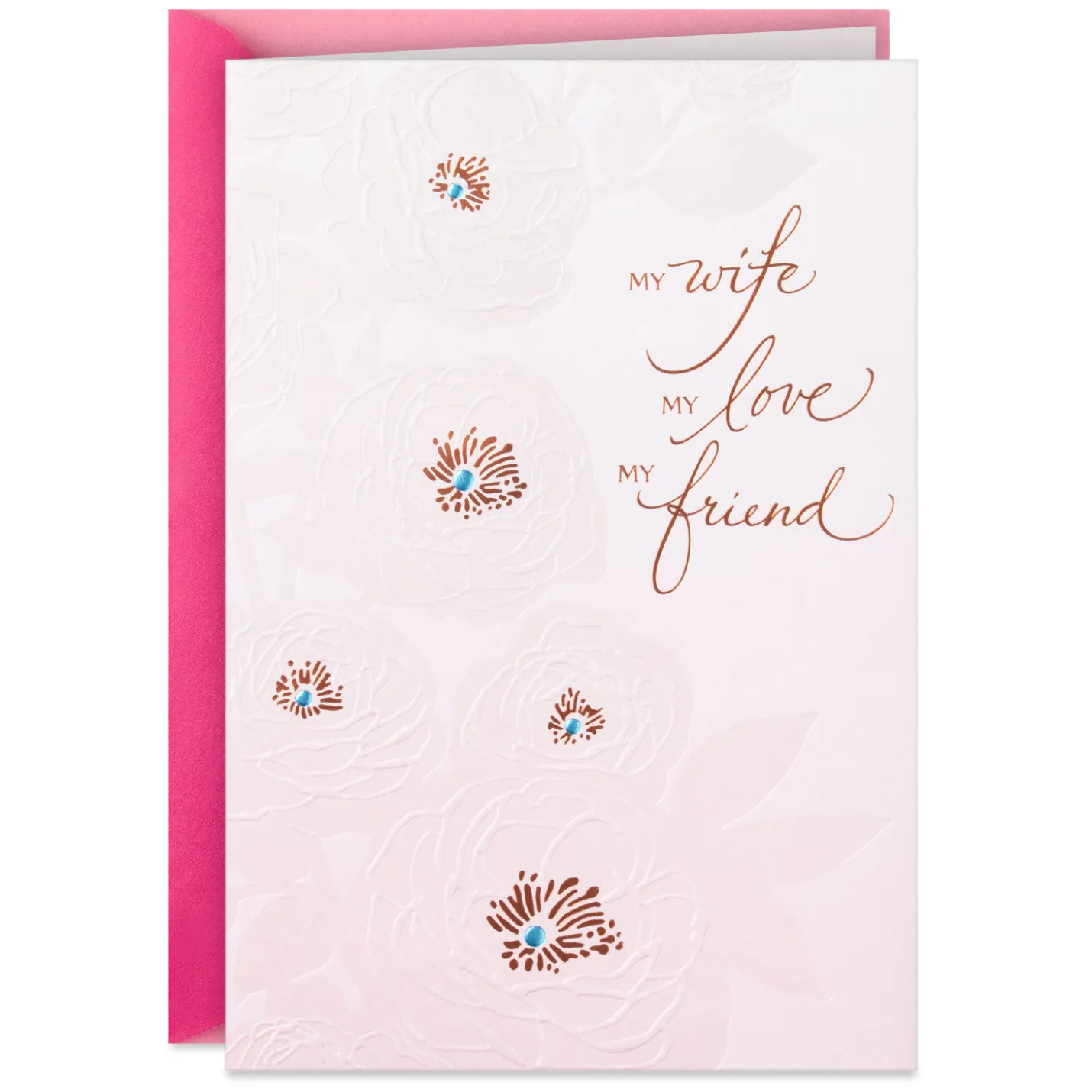 My Love, My Friend Birthday Card for Wife