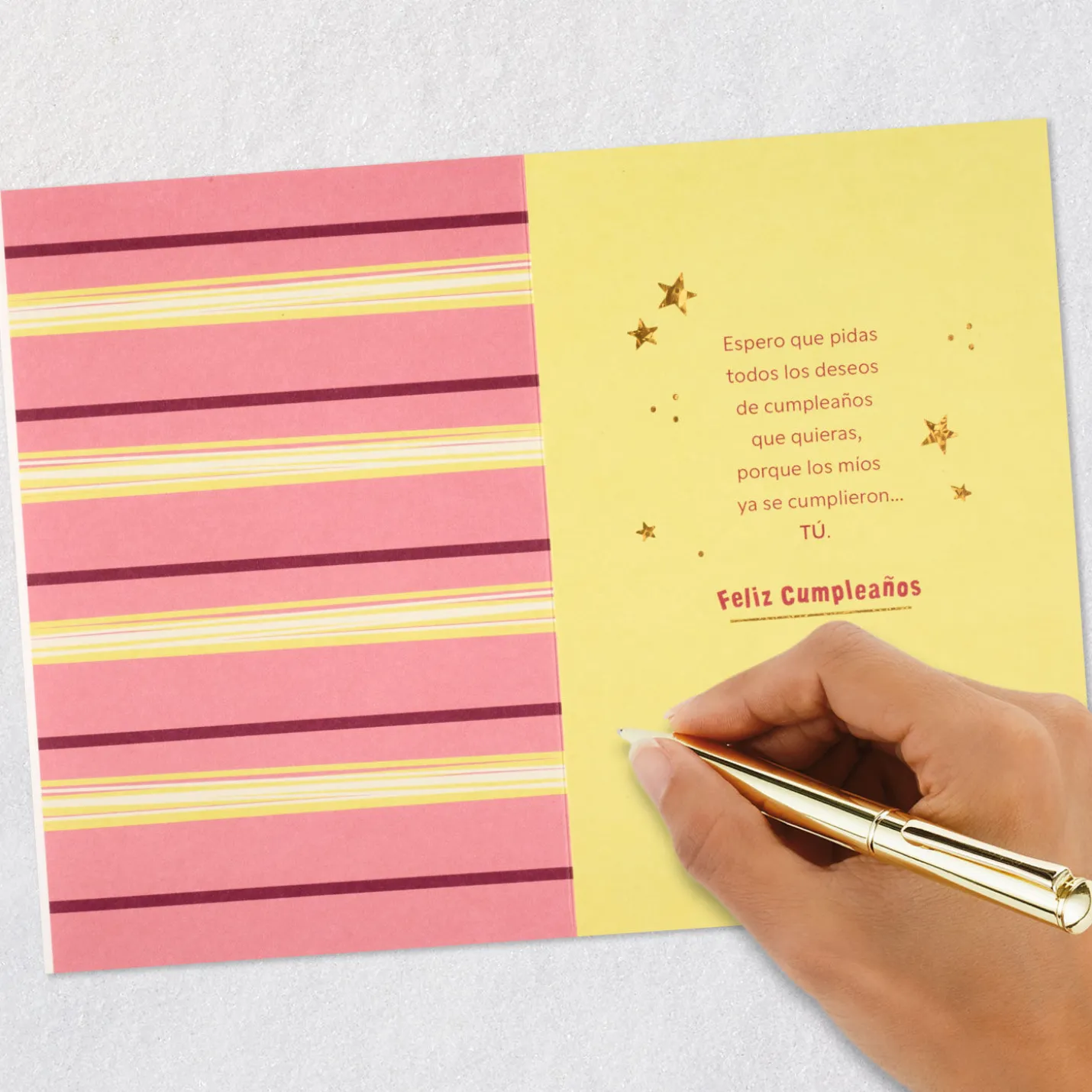 My Wish Came True With You Spanish-Language Birthday Card for Daughter