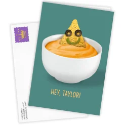 Nacho Funny Custom Birthday Card