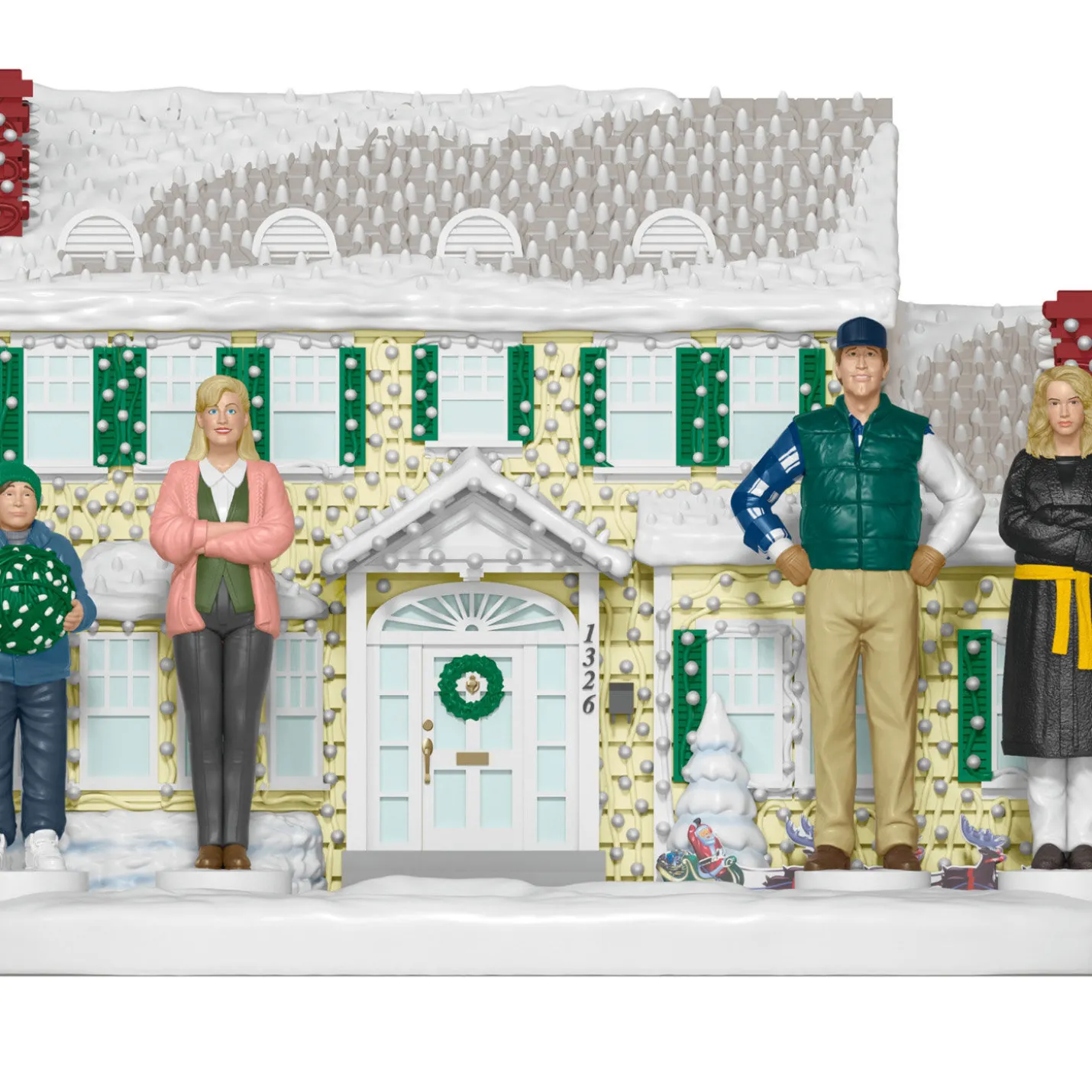 National Lampoon's Christmas Vacation™ Griswold Family Christmas Tabletop Decoration With Light and Sound