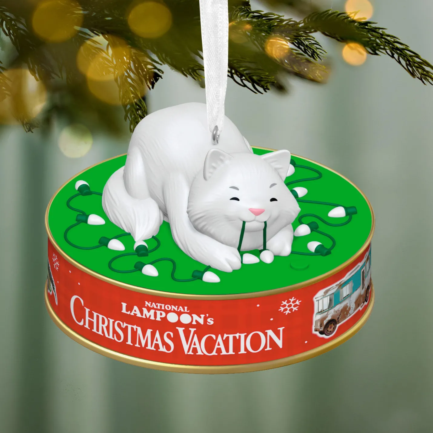 National Lampoon's Christmas Vacation™ Nine Lives Spent Ornament With Light and Sound