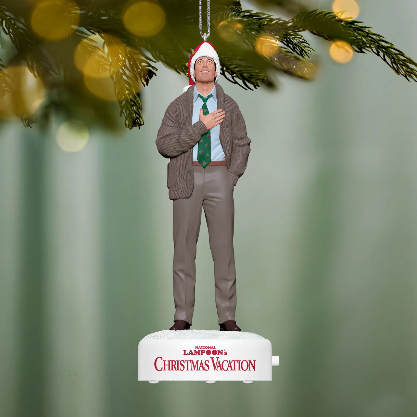 National Lampoon's Christmas Vacation™ Clark Griswold Ornament With Sound