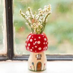 Natural Life Cutest Little Mushroom Bud Vase