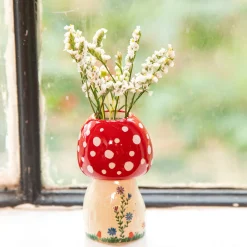Natural Life Cutest Little Mushroom Bud Vase