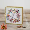 Natural Life I Will Not Stress Small Wood Sign, 3x3