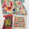 Natural Life Multicolor Microfiber Dish Cloths, Set of 4