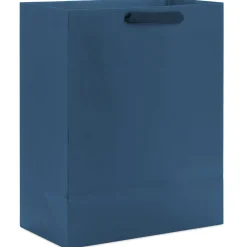 10.4" Navy Blue Large Square Gift Bag