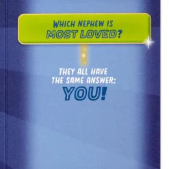 Nephew Trivia Birthday Card