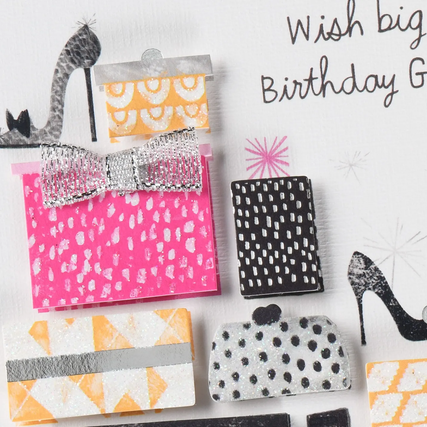 Never Too Many Wishes...or Shoes Birthday Card