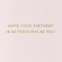 Never Too Much Sparkle Birthday Card