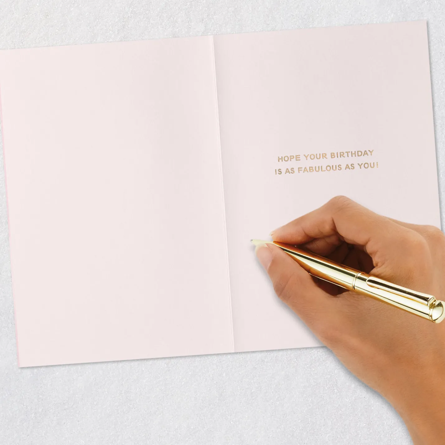 Never Too Much Sparkle Birthday Card