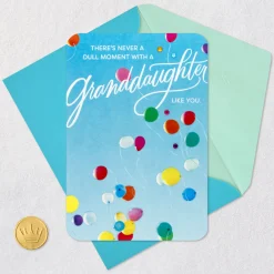 Never a Dull Moment Birthday Card for Granddaughter