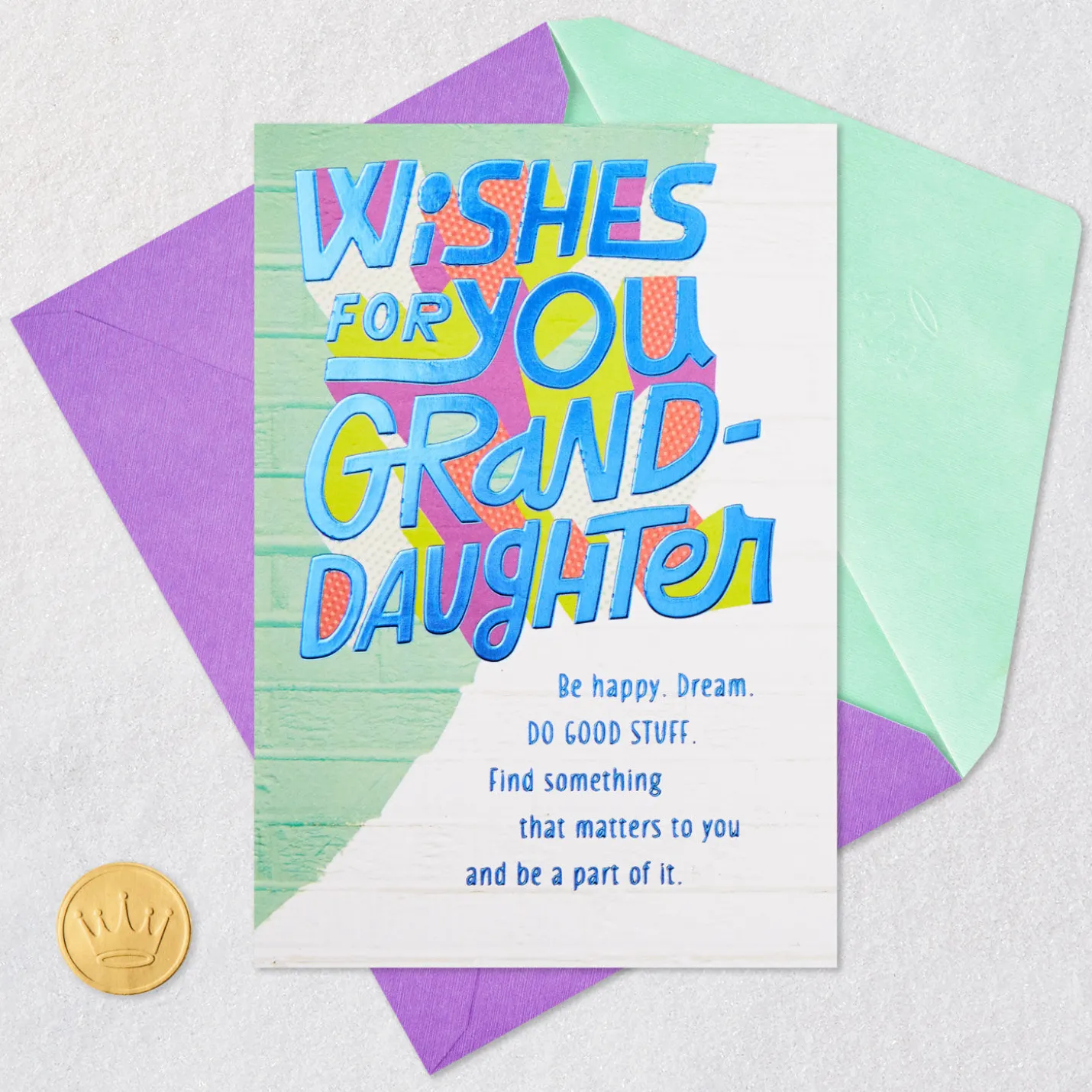 Never Forget How Loved You Are Birthday Card for Granddaughter