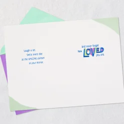 Never Forget How Loved You Are Birthday Card for Granddaughter
