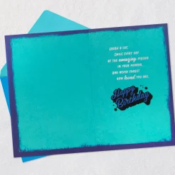 Never Forget How Loved You Are Birthday Card for Grandson