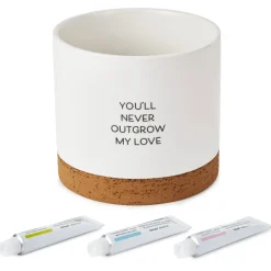 Never Outgrow My Love Planter Handprint Kit