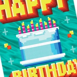 New Levels of Awesome Musical Birthday Card for Kids