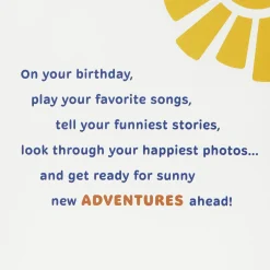 New Adventures Ahead 60th Birthday Card