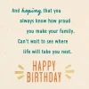 New Adventures and Happiness Ahead 16th Birthday Card for Grandson
