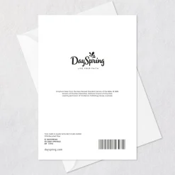 New Beginnings Religious Baptism Card