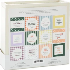 New Mom Daily Affirmations Light-Up Frame With 12 Quotes