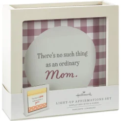 New Mom Daily Affirmations Light-Up Frame With 12 Quotes