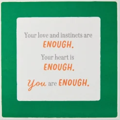 New Mom Daily Affirmations Light-Up Frame With 12 Quotes