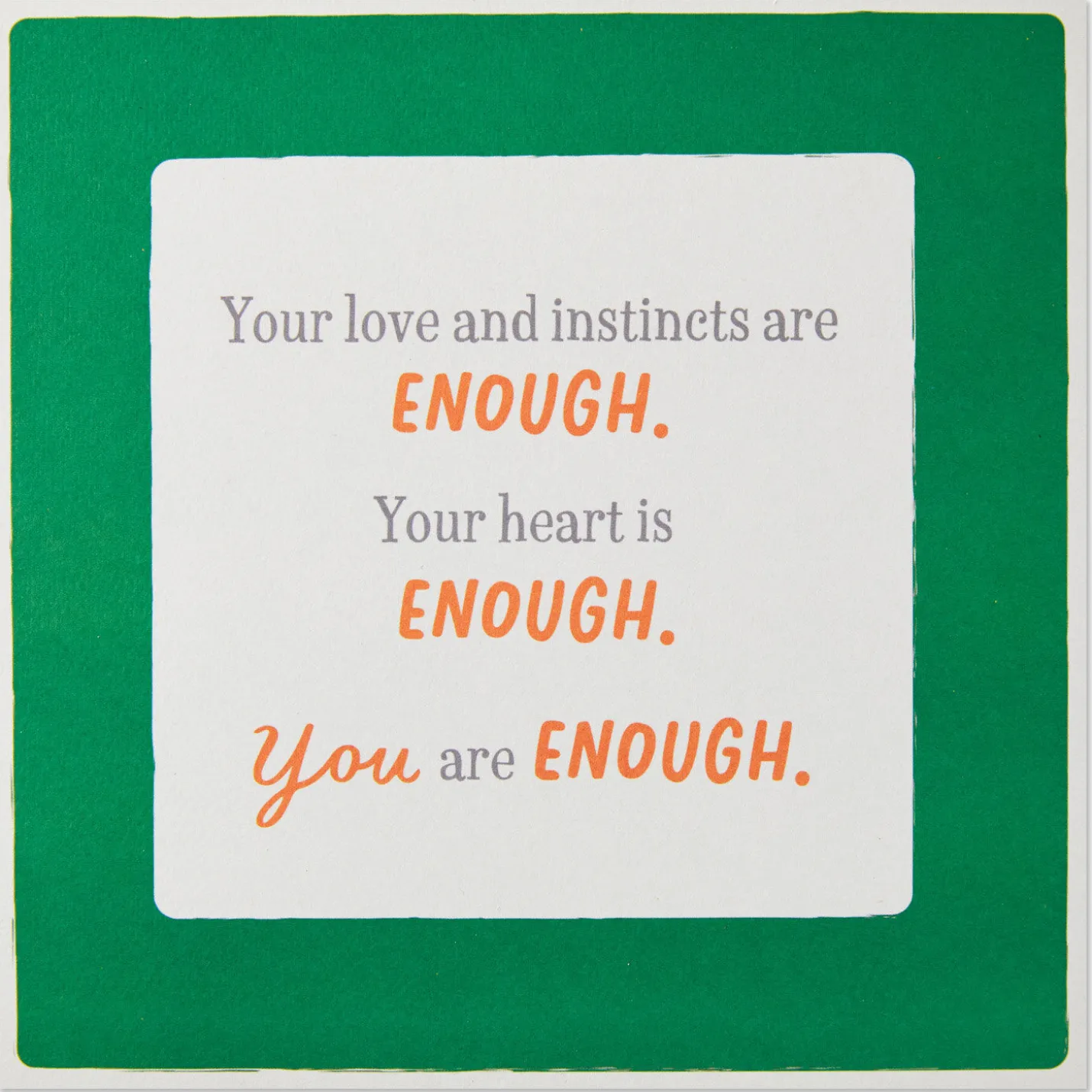 New Mom Daily Affirmations Light-Up Frame With 12 Quotes
