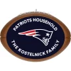 NFL New England Patriots Football Personalized Ornament, Custom Text