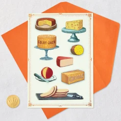 Nice and Cheesy Funny Birthday Card