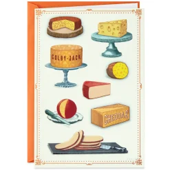 Nice and Cheesy Funny Birthday Card