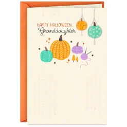Nice, Sweet and Wonderful Like You Halloween Card for Granddaughter