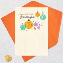 Nice, Sweet and Wonderful Like You Halloween Card for Granddaughter