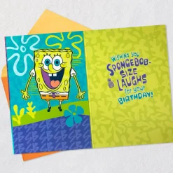 Nickelodeon SpongeBob SquarePants Wishing You Laughs Birthday Card