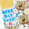 Nickelodeon SpongeBob SquarePants Best Day Ever Novelty Crew Socks