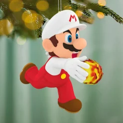 Nintendo Powered Up With Mario Fire Mario Ornament