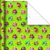 Nintendo Super Mario™ Bright Icons 3-Pack Assortment Wrapping Paper Roll Bundle, 60 sq. ft. total