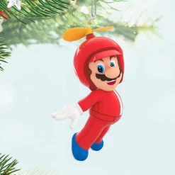 Nintendo Super Mario™ Powered Up With Mario Propeller Mario Ornament