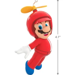 Nintendo Super Mario™ Powered Up With Mario Propeller Mario Ornament
