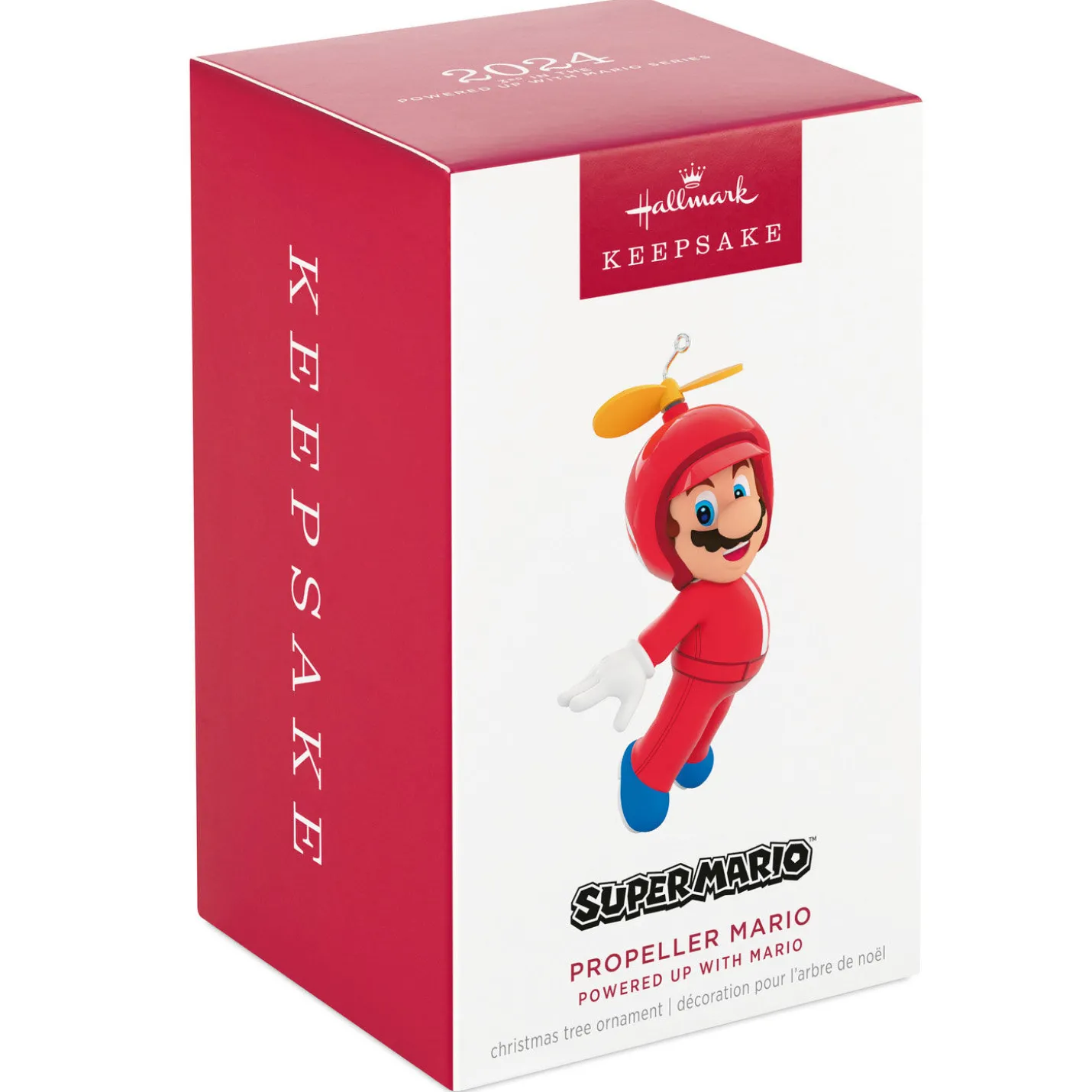 Nintendo Super Mario™ Powered Up With Mario Propeller Mario Ornament