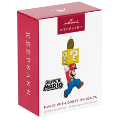 Nintendo Super Mario™ With Question Block Ornament