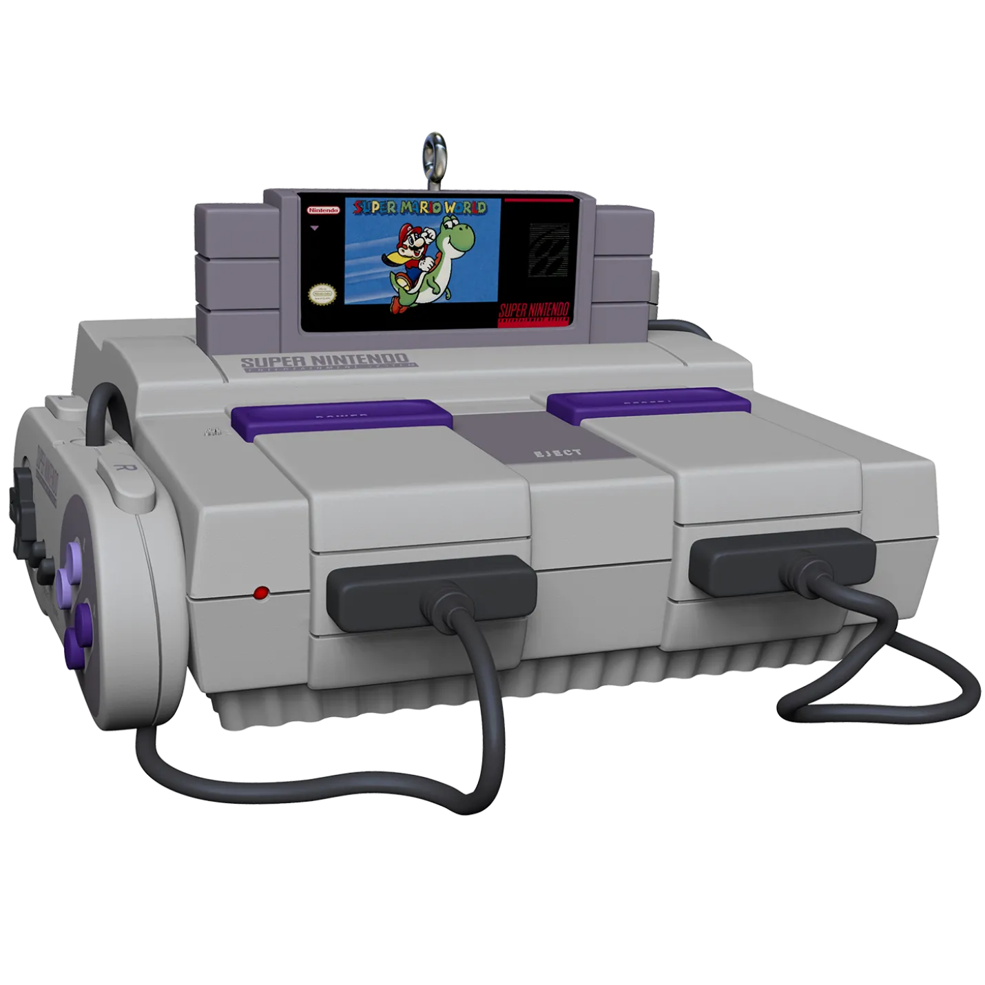 Nintendo Super Nintendo Entertainment System™ Console Ornament With Light and Sound