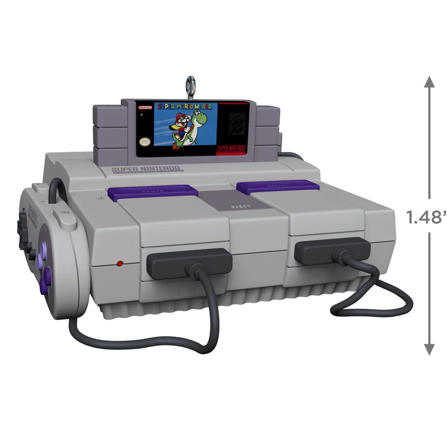 Nintendo Super Nintendo Entertainment System™ Console Ornament With Light and Sound