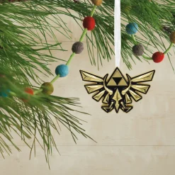 Nintendo The Legend of Zelda™ Crest of Hyrule Metal Hallmark Ornament