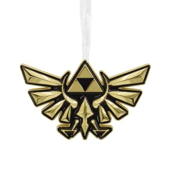 Nintendo The Legend of Zelda™ Crest of Hyrule Metal Hallmark Ornament