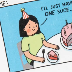 No Judgement Funny Birthday Card