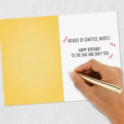 No One Else Could Be You Funny Birthday Card