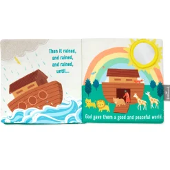 Noah Builds an Ark Plush Cloth Baby Book
