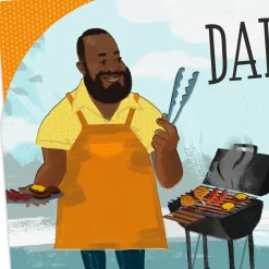Nobody Throws It Down Like You Birthday Card for Dad