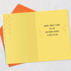 Nobody Throws It Down Like You Birthday Card for Dad
